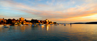Manly Harbour at sunset