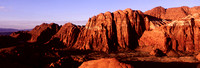 SUNRISE VIEW OF RED ROCK - SNOW CANYON STATE PARK, UTAH
