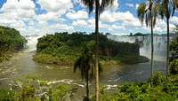 IGUAZU FALLS, BRAZIL/ARGENTINE BORDER, SOUTH AMERICA